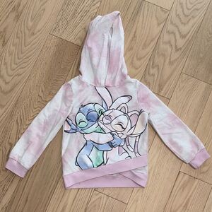 Tie dye Stitch hoodie